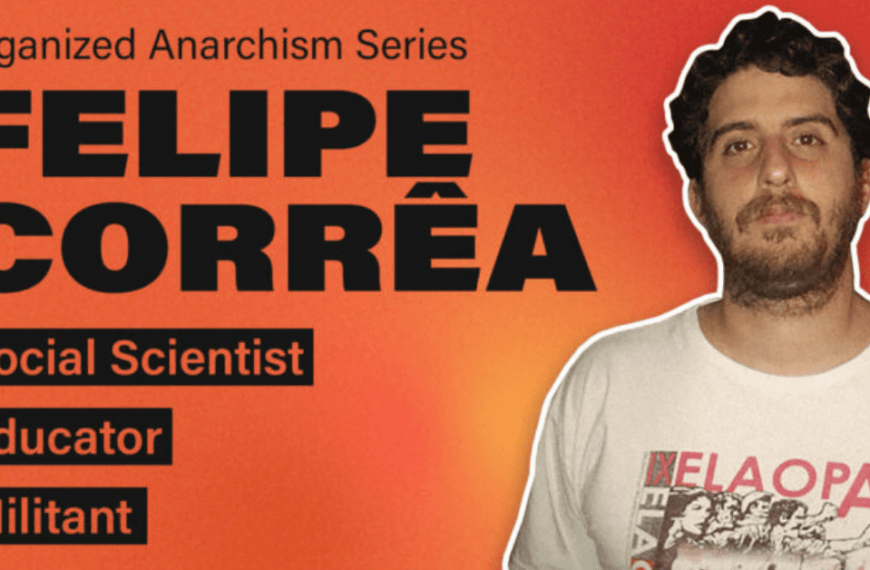 Recording of First Event in the Organized Anarchism Discussion Series – Felipe Corrêa.