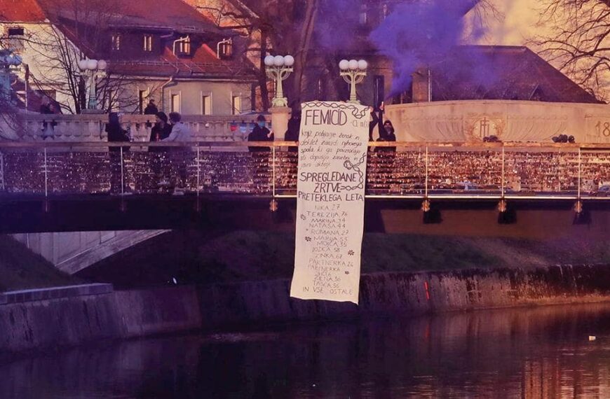 Nadaljujemo boj za uničenje patriarhata v spominu na vse žrtve femicida. Izajava za javnost