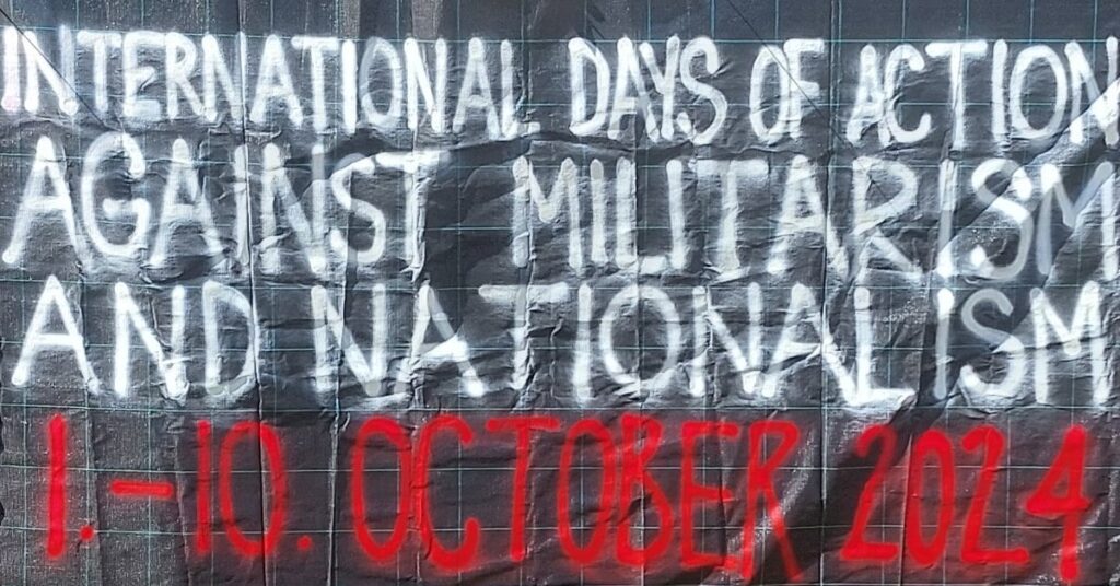 Days of Action Against Militarism and Nationalism October 2024