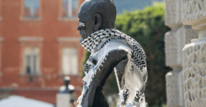 Univerza v Ljubljani, Protest Prekinitev sodelovanja z Izraelom Ljubljana, Slovenia 2025