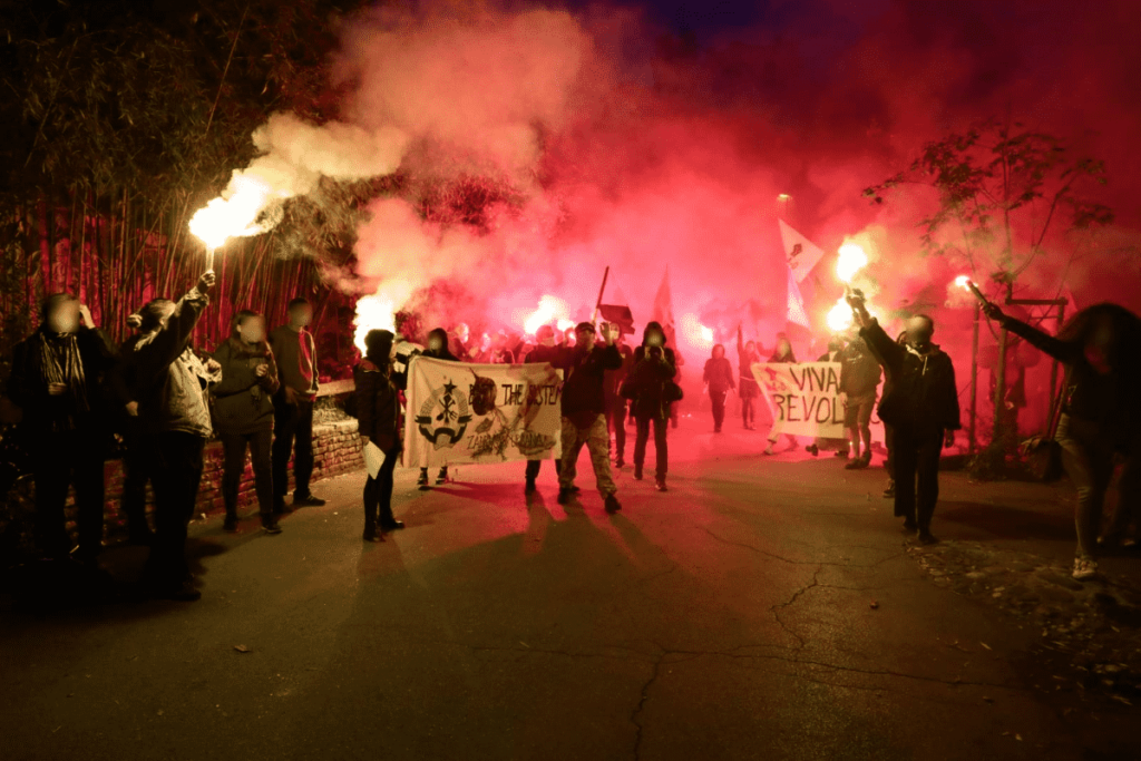 Zapatistično srečanje Potovanje za življenje 22.9.2021 Ljubljana, Slovenia