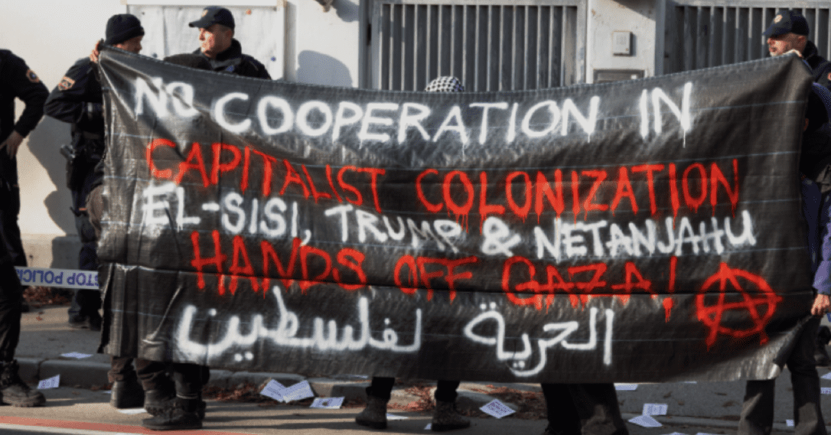 Egiptovska ambasada 28.11.2025 Ljubljana, Slovenija