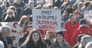 Ujedinjeni protiv fašizma United against fascism 30.11.2025 Croatia