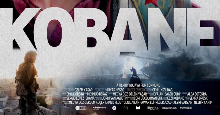 Kobanê Film A Film By Rojava Film Commune Directed By: Özlem Yaşar Produced By: Diyar Hesso Director of Photography: Cemîl Kizildag Editing: Emilie Orsini Music: Mehmûd Berazî Writers: Medya Doz – Özlem Yaşar Production Design: Eva jin – Bager Cûdî Co-Producer : Alba Sotorra Sound Desing: Sergio lopez- Erana Visual Effect: Jordi San Agustin Production Sound: Coni Docolomaniski Costum Designer: Kezî Kobanê Make-Up Artist : Semar Brûsk Production Manager: Medya Doz – Serdem Koçer – Ehmed Feqe Cast: Dijle Arjîn – Awar Elî – Rêger Azad – Xeyrî Garzan -Nejbîr Xanim