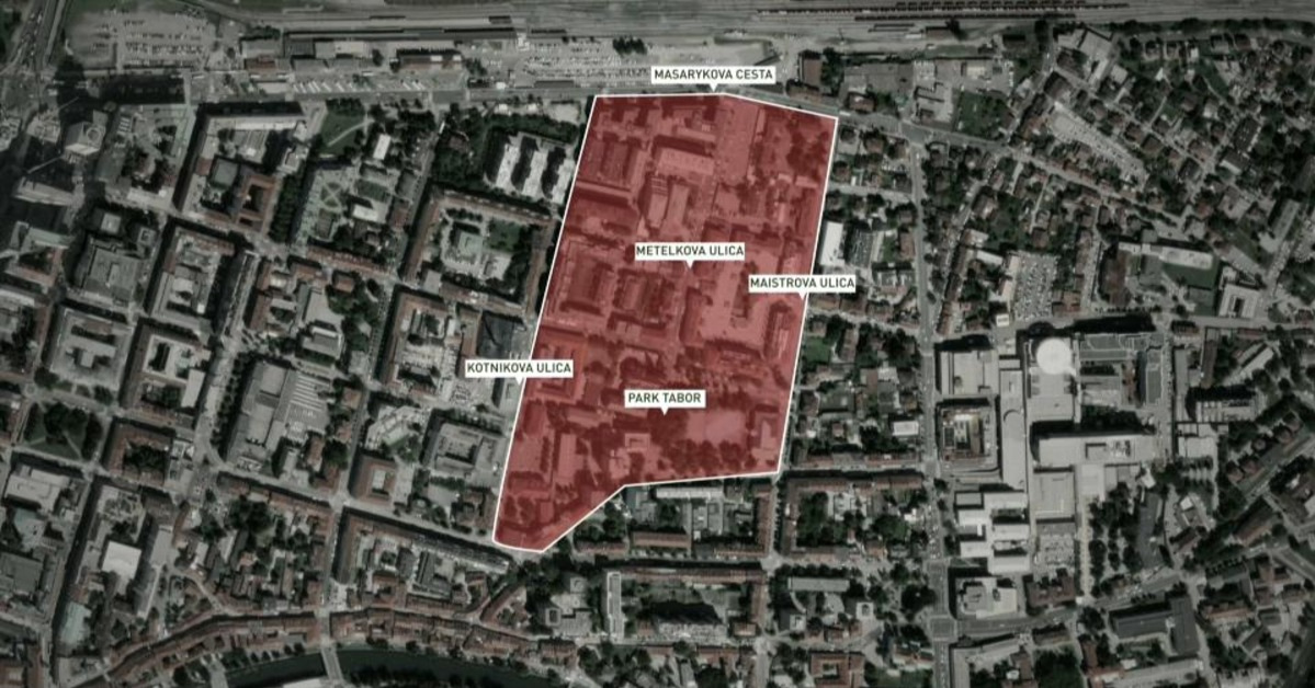 Varnostno tvegano območje Metelkova, Ljubljana Januar 2026