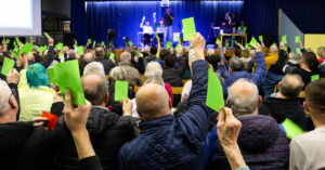 Skupščina v Štepanjskem naselju Iniciativa za Štepanjsko naselje 2.3.2026 Ljubljana, Slovenija