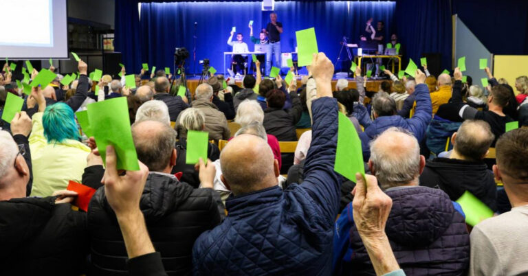 Skupščina v Štepanjskem naselju Iniciativa za Štepanjsko naselje 2.3.2026 Ljubljana, Slovenija