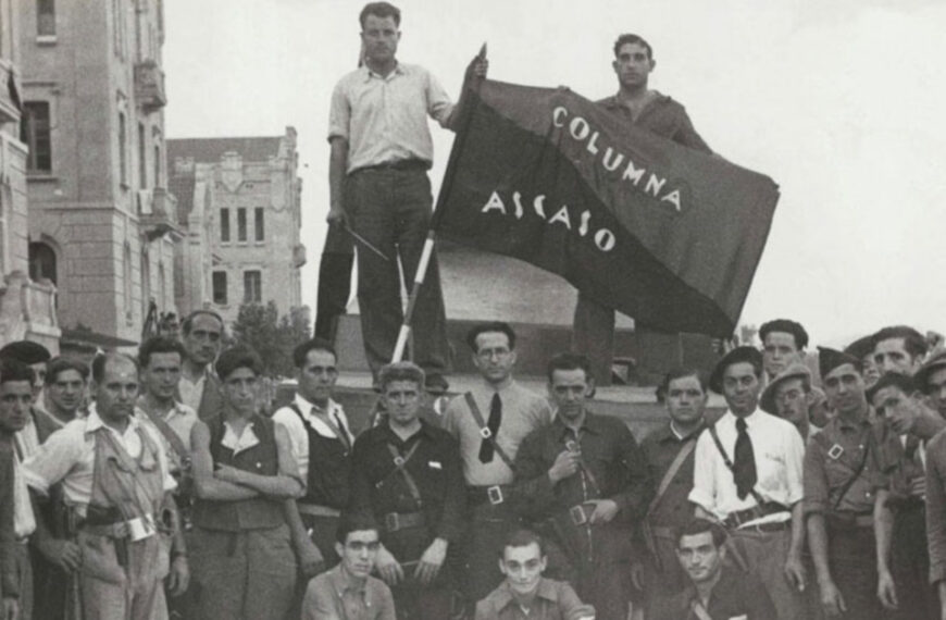Columna Ascaso Spanish Social Reolution 1936