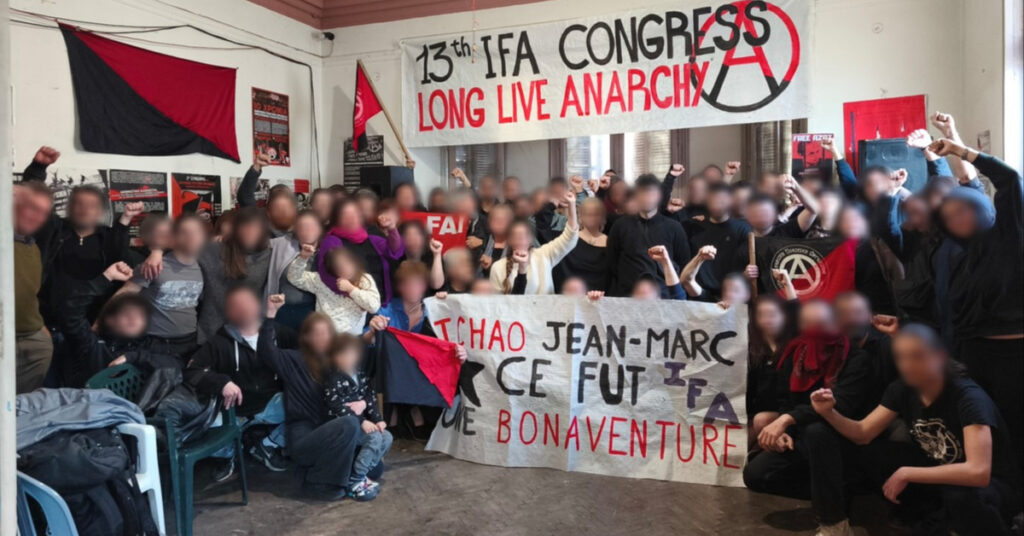 13th Congress of the International of Anarchist Federations (IFA-IAF) April 2026 Athens, Greece