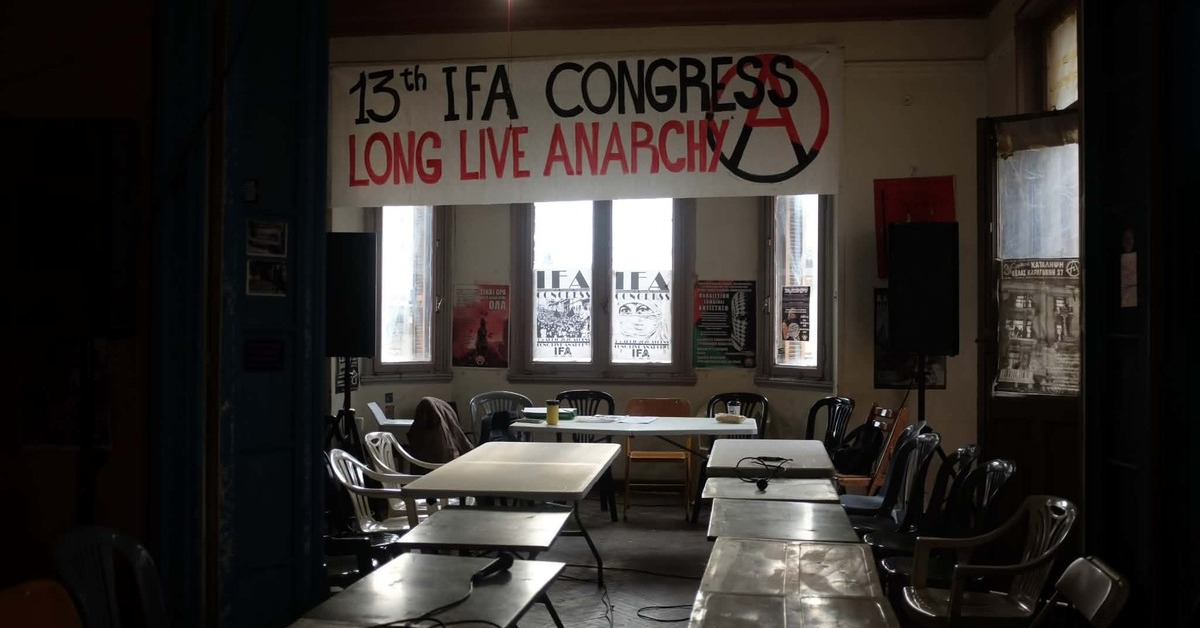 13. Congress of the International of Anarchist Federations (IFA-IAF) 3.-5. April 2026 Athens, Greece