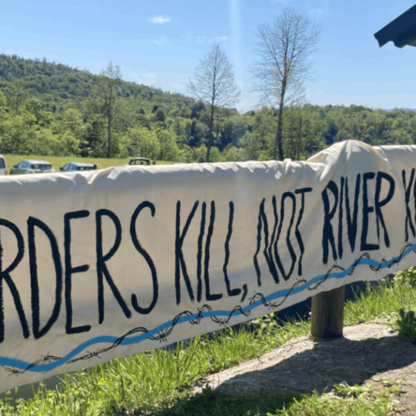 "Dovolj je bilo smrti v Kolpi!" 27.4.2026 Vukovci ob Kolpi, Slovenija