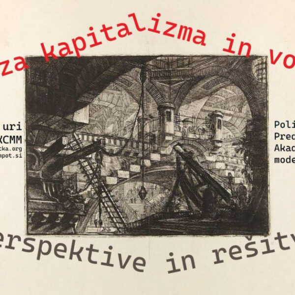 Kriza kapitalizma in vojna: Perspektive in rešitve – ADM predavanje in razprava. Politična šola borke Vide. Academy of Democratic Modernity. Antiavtoritarna platforma. 16.4.2026 A-Infoshop, Ljubljana, Slovenija
