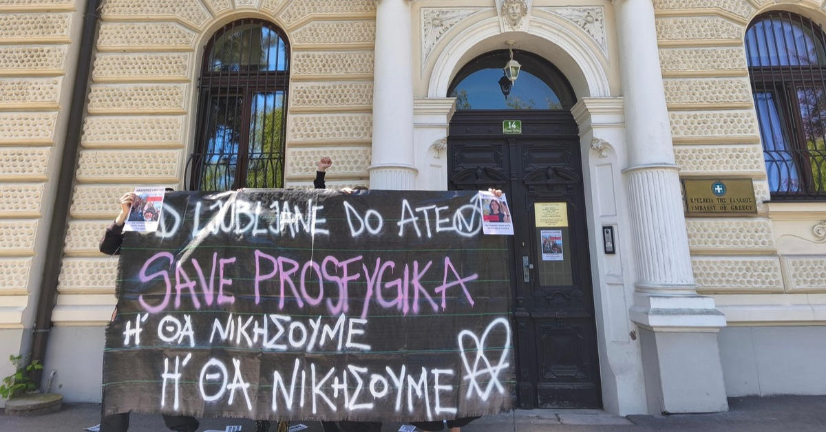 Defend Prosfygika 22.5.2026 Ljubljana, Slovenia #SaveProsfygika