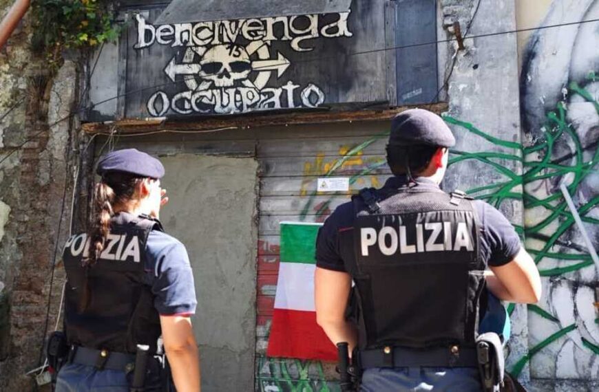 Bencivenga squat eviction 16.6.2026 Rome, Italy