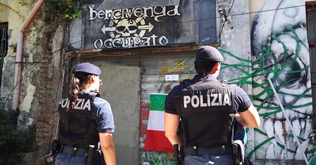 Bencivenga squat eviction 16.6.2026 Rome, Italy