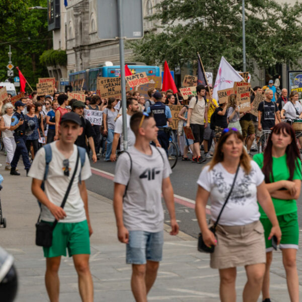 Ne NATO, mir nam dajte! Anti-NATO protest 9.7.2026 Ljubljana, Slovenia