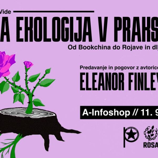 Social Ecology in Practice with Eleanor Finley Socialna ekologija v praksi z Eleanor Finley Politična šola borke Vide September 2026 Ljubljana, Maribor, Slovenia