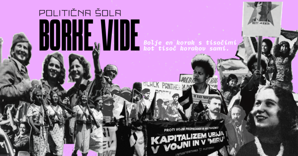 Politična šola borke Vide Political School of Fighter Vida 2026 Ljubljana, Slovenia